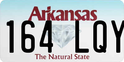AR license plate 164LQY