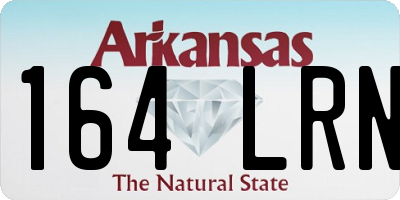 AR license plate 164LRN