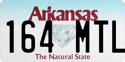 AR license plate 164MTL
