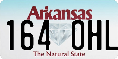 AR license plate 164OHL