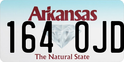AR license plate 164OJD
