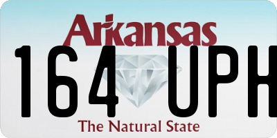 AR license plate 164UPH