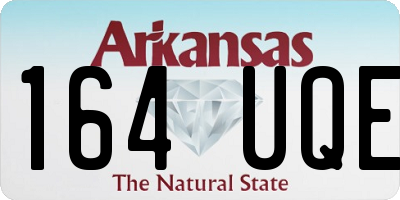 AR license plate 164UQE