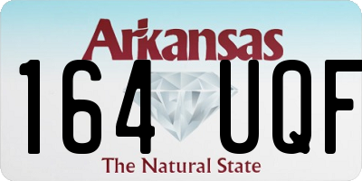 AR license plate 164UQF