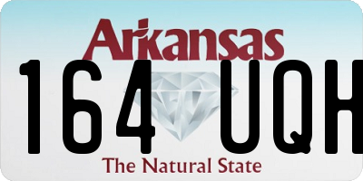 AR license plate 164UQH