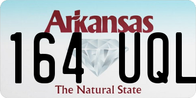 AR license plate 164UQL