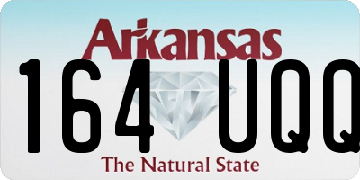 AR license plate 164UQQ