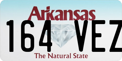 AR license plate 164VEZ