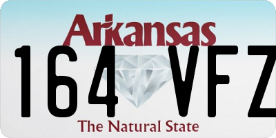 AR license plate 164VFZ