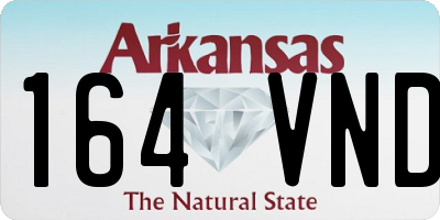 AR license plate 164VND