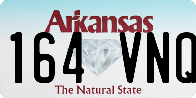 AR license plate 164VNQ