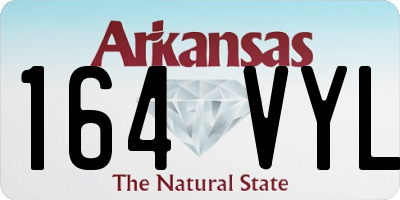 AR license plate 164VYL