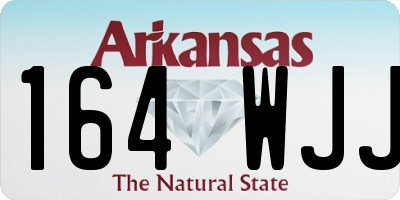 AR license plate 164WJJ