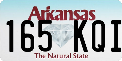 AR license plate 165KQI