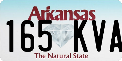 AR license plate 165KVA