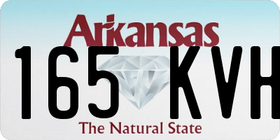 AR license plate 165KVH