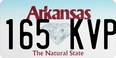 AR license plate 165KVP