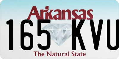 AR license plate 165KVU