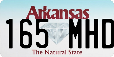 AR license plate 165MHD