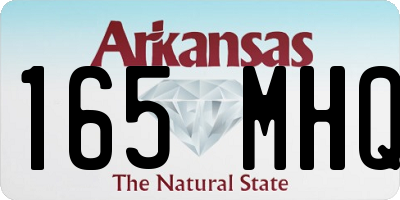 AR license plate 165MHQ