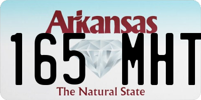 AR license plate 165MHT