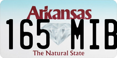 AR license plate 165MIB