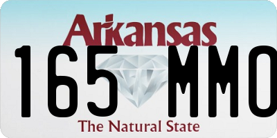 AR license plate 165MMO