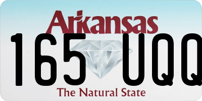 AR license plate 165UQQ