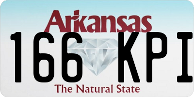 AR license plate 166KPI