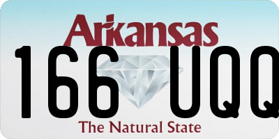 AR license plate 166UQQ