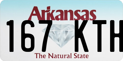 AR license plate 167KTH