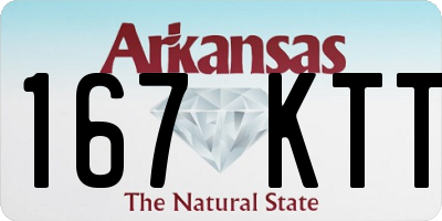 AR license plate 167KTT