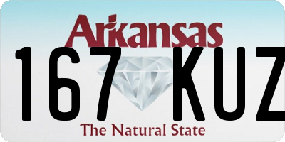 AR license plate 167KUZ