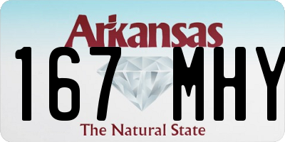 AR license plate 167MHY
