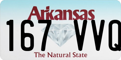 AR license plate 167VVQ