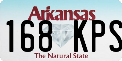 AR license plate 168KPS