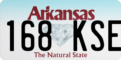 AR license plate 168KSE