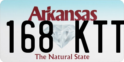 AR license plate 168KTT