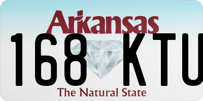 AR license plate 168KTU