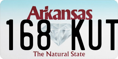AR license plate 168KUT