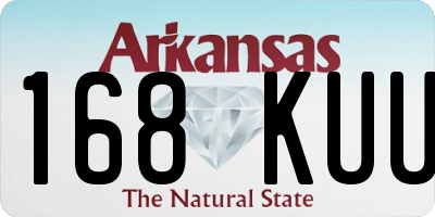 AR license plate 168KUU