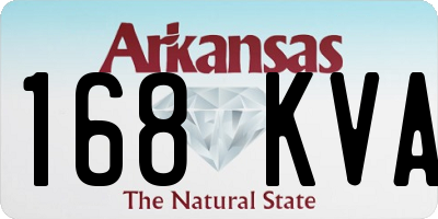 AR license plate 168KVA