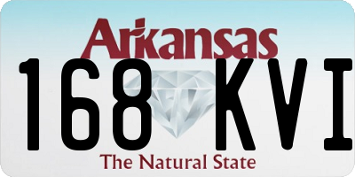 AR license plate 168KVI