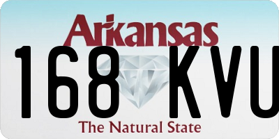AR license plate 168KVU