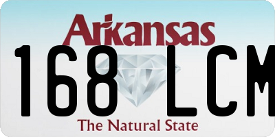 AR license plate 168LCM