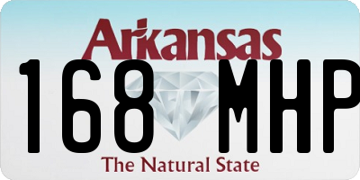 AR license plate 168MHP