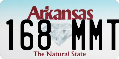 AR license plate 168MMT