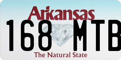 AR license plate 168MTB