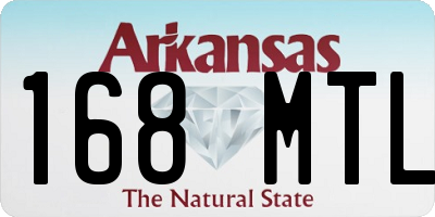 AR license plate 168MTL