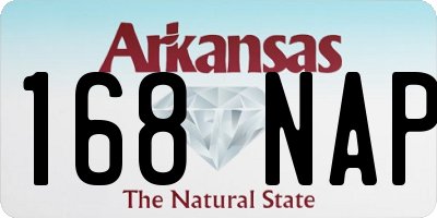 AR license plate 168NAP